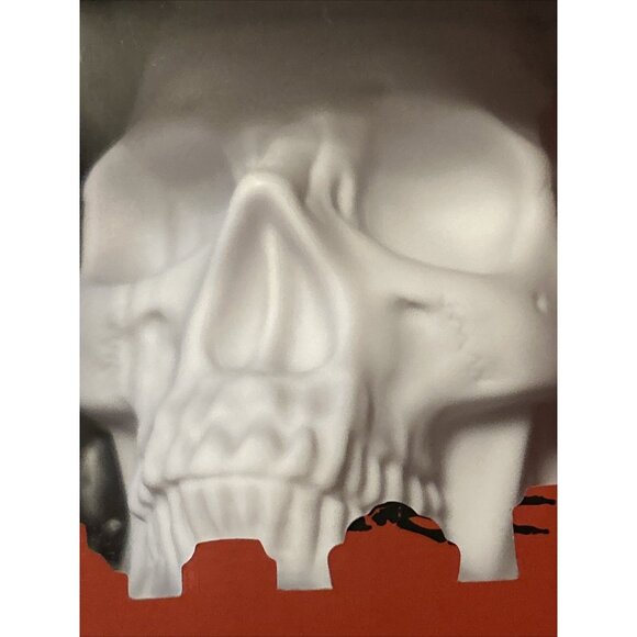 Mahli White Spooky Skull Aroma Diffuser Festive Fan Essential W/ Cinnamon Oil - Picture 7 of 13